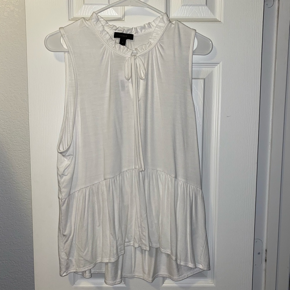 J.Crew Sleeveless Keyhole Top